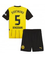 Borussia Dortmund Ramy Bensebaini #5 Kotipaita Lasten 2024-25 Lyhythihainen (+ shortsit)